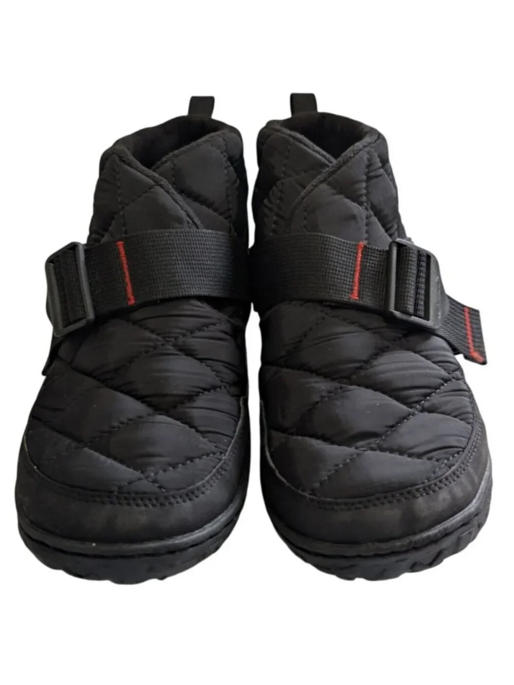 Chaco Mens 9 Ramble Puff Black Quilted Camp Slipper Boots Shoes